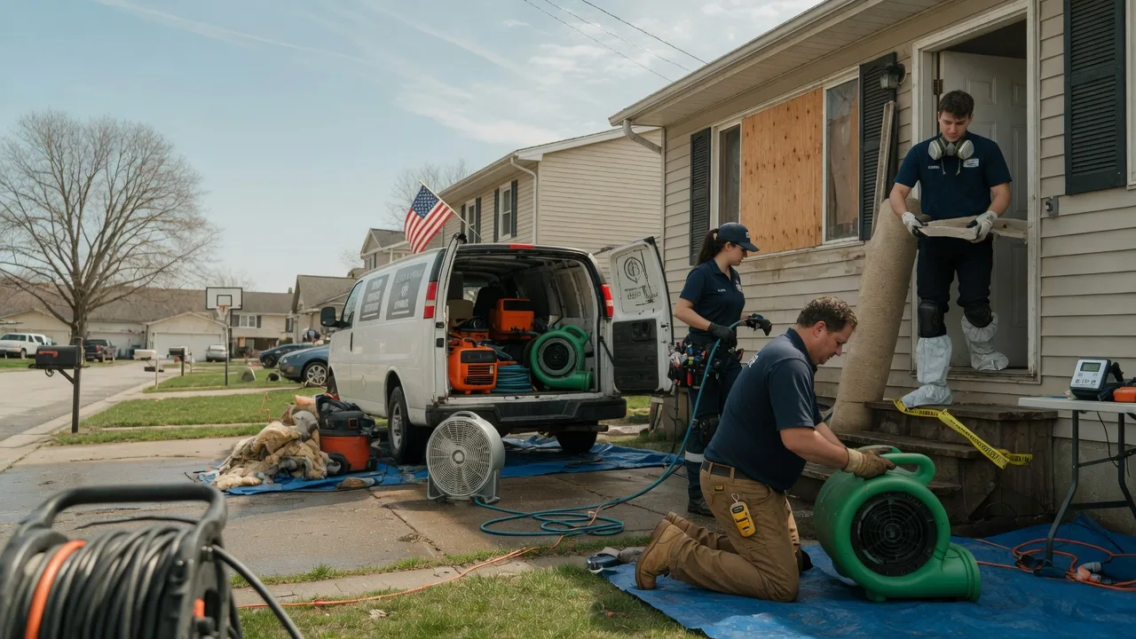 Water Damage Restoration in Harrisburg, PA near me